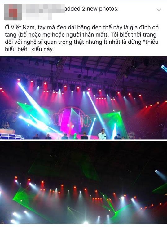 Sơn Tùng đeo 'băng tang' trên sân khấu The Remix gây tranh cãi ảnh 5