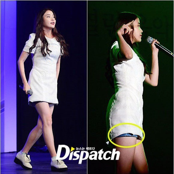 Váy của các ngôi sao K-pop đang ngày một ngắn hơn? ảnh 6