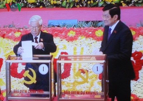 Hoàn tất bỏ phiếu bầu Ban Chấp hành Trung ương Khóa XII ảnh 1