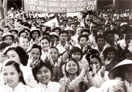 Những hình ảnh lịch sử về ngày Tổng tuyển cử đầu tiên 6/1/1946 ảnh 6