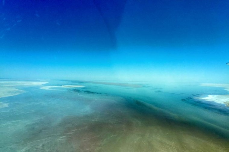 Kỳ lạ hồ sa mạc bỗng dưng đầy nước ở Australia ảnh 4