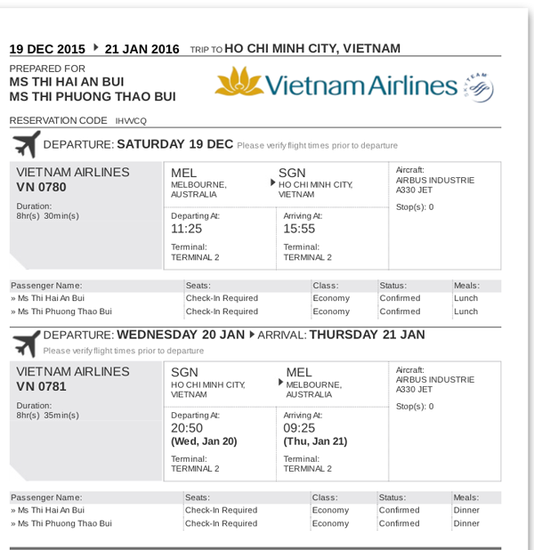 Du học sinh Việt bị lừa hơn 6 tỉ đồng tiền mua vé bay Tết ảnh 1