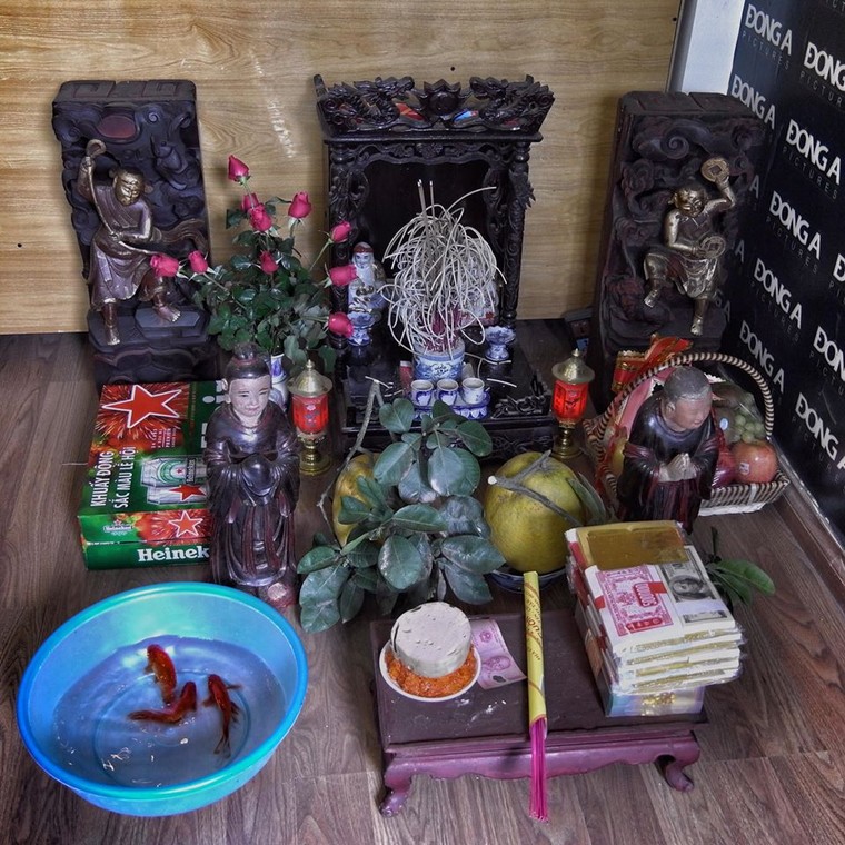 Sao Việt chuẩn bị lễ cúng ông Công, ông Táo như thế nào? ảnh 6