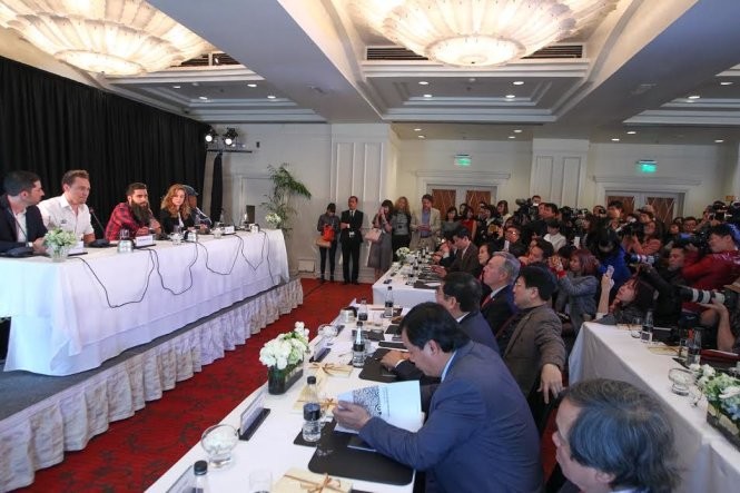 Dàn diễn viên Hollywood họp báo khởi quay 'Kong: Skull Island' ảnh 2