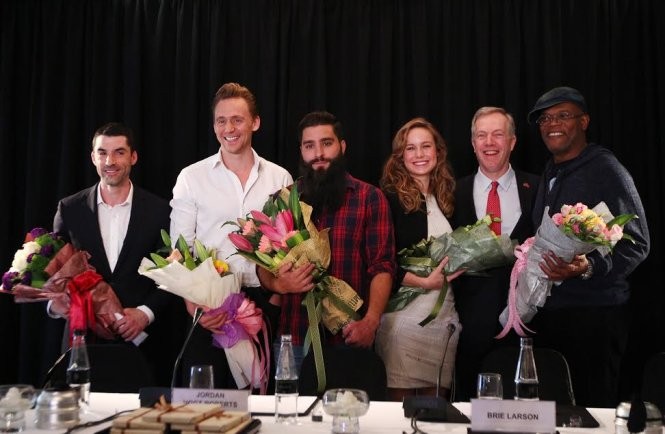 Dàn diễn viên Hollywood họp báo khởi quay 'Kong: Skull Island' ảnh 1