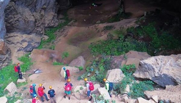 Cận cảnh máy bay rơi ở phim trường King Kong 2 tại Quảng Bình ảnh 2