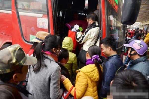 Hàng nghìn người chật vật rời Thủ đô dịp Tết Nguyên đán ảnh 5