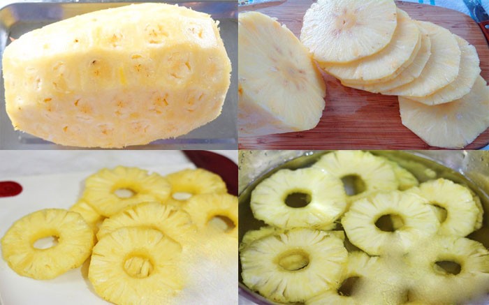 Cách làm mứt dứa ngọt ngọt, thơm thơm đãi khách Tết này ảnh 1