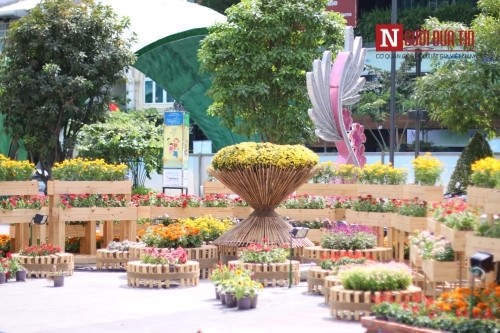 Đường hoa Nguyễn Huệ ngập tràn sắc xuân ngày khai hội ảnh 18