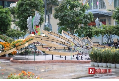 Đường hoa Nguyễn Huệ ngập tràn sắc xuân ngày khai hội ảnh 29