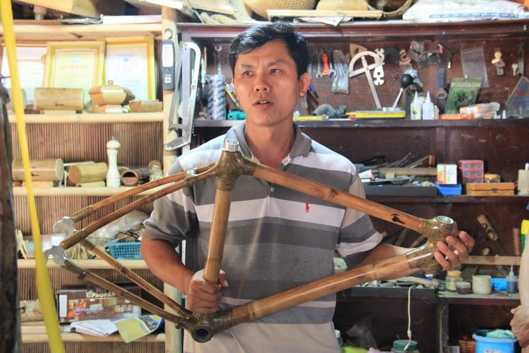 Xe đạp tre Việt: Hàng hiệu 100 triệu của tay chơi EU ảnh 9