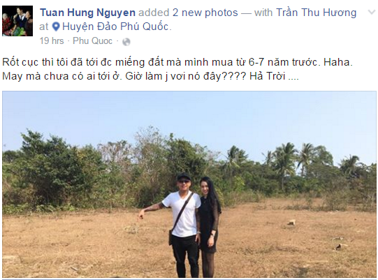 Ca sĩ Tuấn Hưng khoe 'khối tài sản' tại Phú Quốc ảnh 2