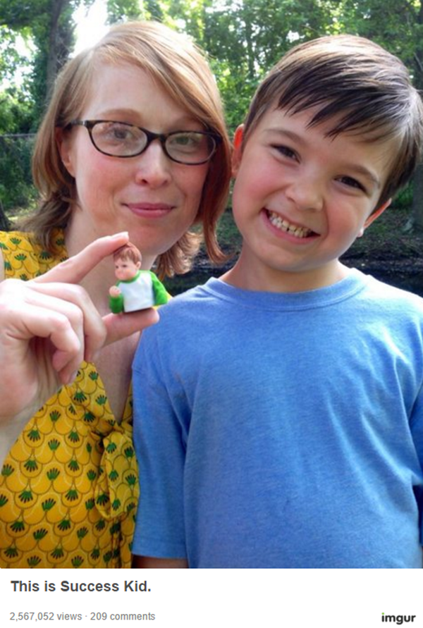 Cậu bé Success Kid nổi tiếng lại gây sốt cư dân mạng ảnh 3