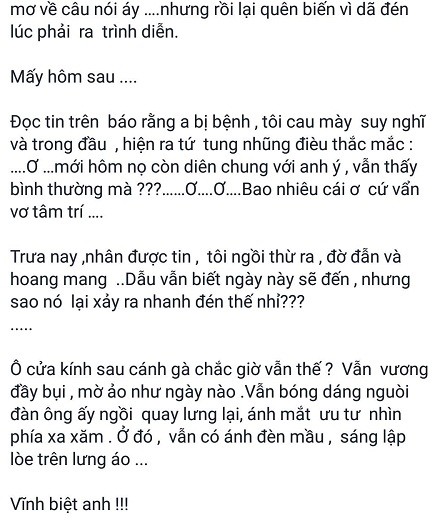 Bạn bè Trần Lập: Kẻ rơi lệ viết tâm thư, người ôn lại kỷ niệm ảnh 7