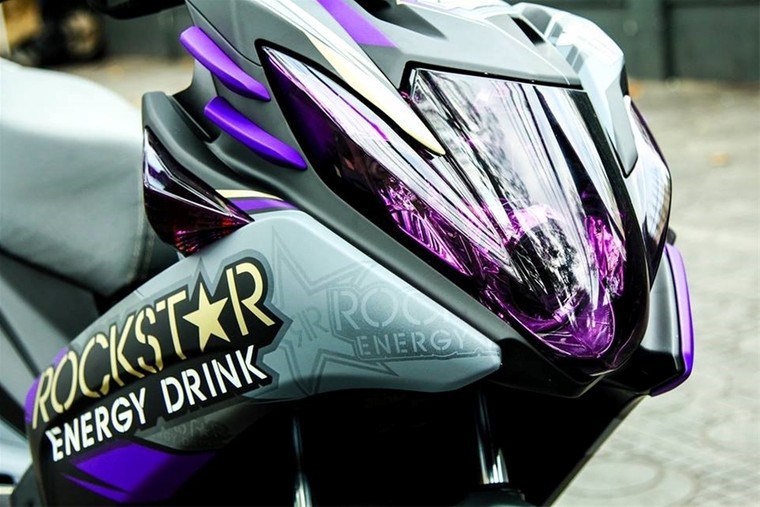 Ngắm nhìn chiếc Nouvo 2012 độ sắc tím độc nhất Việt Nam ảnh 3