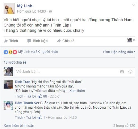 'Rơi nước mắt' những hành động của fan, bạn bè dành cho Trần Lập ảnh 7