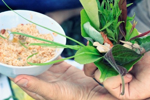 Ghé Tây Nguyên đừng quên thưởng thức món gỏi lá ảnh 3