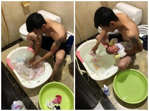 Top 5 ‘ông bố bỉm sữa’ của showbiz khiến chị em phụ nữ mê mẩn ảnh 11