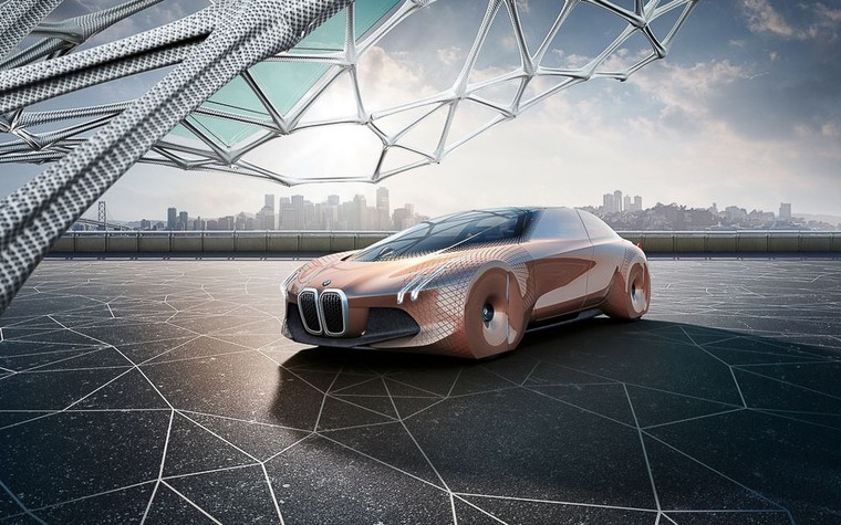 BMW tự hào khoe dòng xe tự lái tương lai – Vision Next 100 ảnh 1