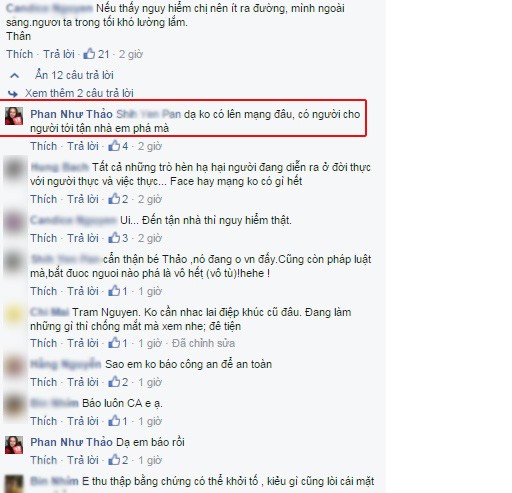 Phan Như Thảo 'nổi đóa với người đàn bà bẩn thỉu, độc ác, hèn hạ' ảnh 4