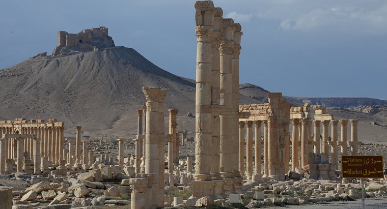 IS kiếm được 200 triệu USD nhờ bán cổ vật Palmyra ảnh 1