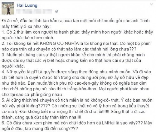 Kẻ mạt sát Ngọc Trinh choáng vì Lương Mạnh Hải 'mang đồ đến cúng' ảnh 2