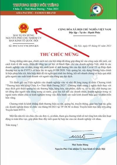 Lạm phát 'giải thưởng vinh danh doanh nghiệp' - Bài 1: Tài trợ hàng trăm triệu để được xét chọn? ảnh 2