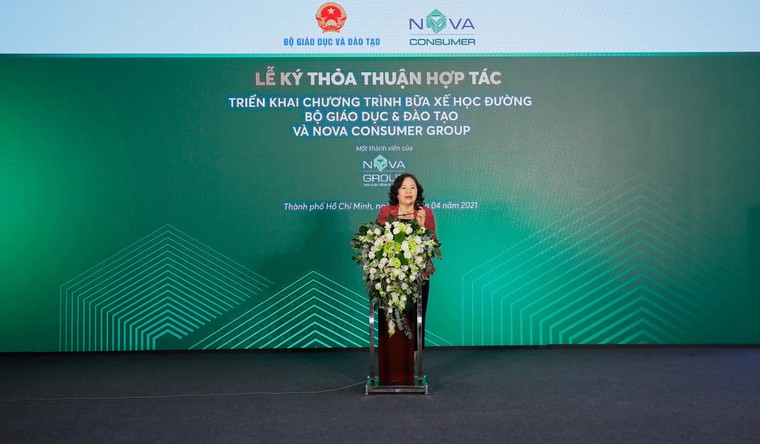 Nova Consumer Group hợp tác cùng Bộ GD&ĐT triển khai chương trình Bữa xế học đường ảnh 2