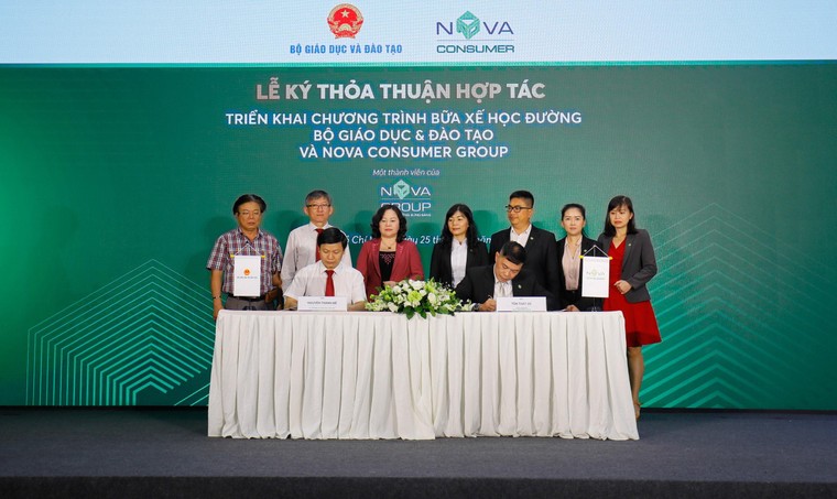 Nova Consumer Group hợp tác cùng Bộ GD&ĐT triển khai chương trình Bữa xế học đường ảnh 1