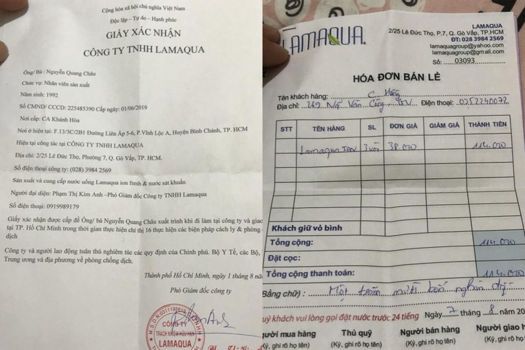 Quận Gò Vấp: Đi giao nước uống bị xử phạt vì "ra đường không cần thiết" ảnh 1