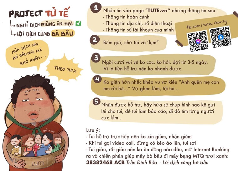 Sài Gòn những ngày phong toả - Bài 2: Trẻ con khát sữa, bà bầu lo viện phí sinh ảnh 7