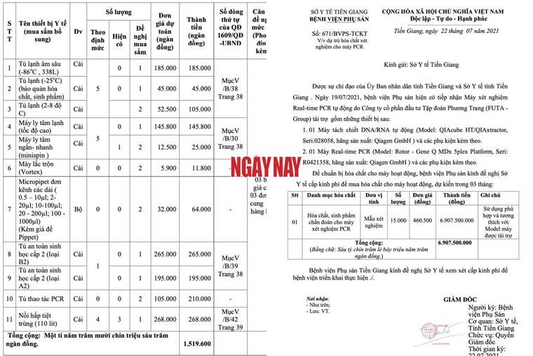 Tiền Giang: Bệnh viện 'đắp mền' máy RT-PCR, Sở Y tế báo cáo hoạt động hết công suất ảnh 2