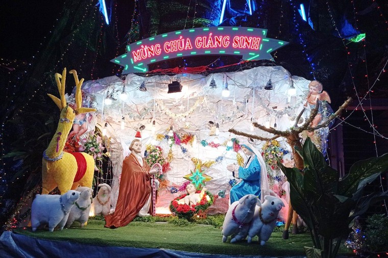 TP.HCM: Người dân đón Giáng sinh trong cơn đại dịch Covid-19 ảnh 12