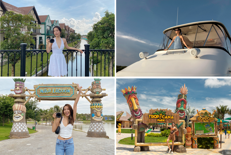 Check in Hồ Tràm độc – lạ theo cách của Hà Trúc và Cao Thiên Trang ảnh 1