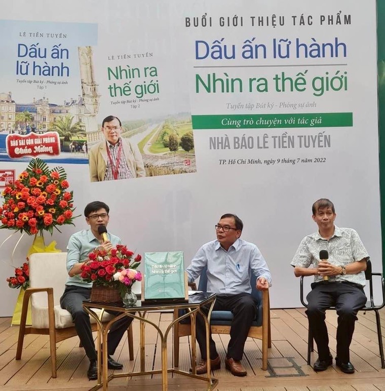 Nhà báo Lê Tiền Tuyến với 40 năm đi để sống nhiều hơn ảnh 3