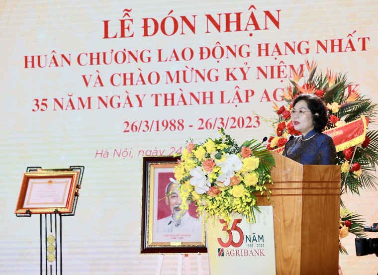 Agribank đón nhận Huân chương Lao động hạng Nhất ảnh 2