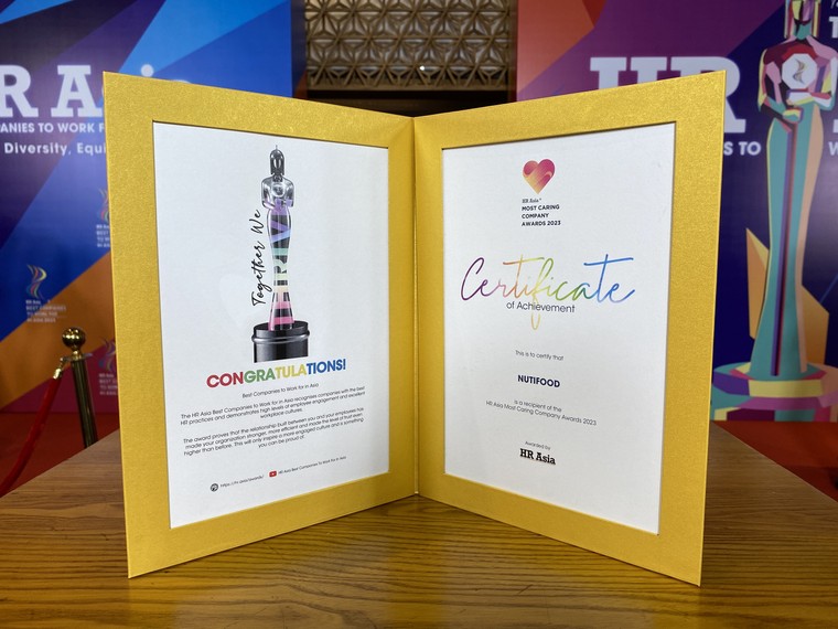 Nutifood được vinh danh là “Nơi làm việc tốt nhất châu Á” lần thứ 4 liên tiếp ảnh 1