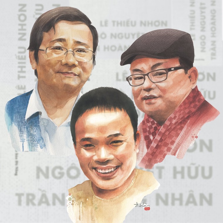 Lê Thiếu Nhơn, Ngô Nguyệt Hữu, Trần Hoàng Nhân và nàng thơ ảnh 1