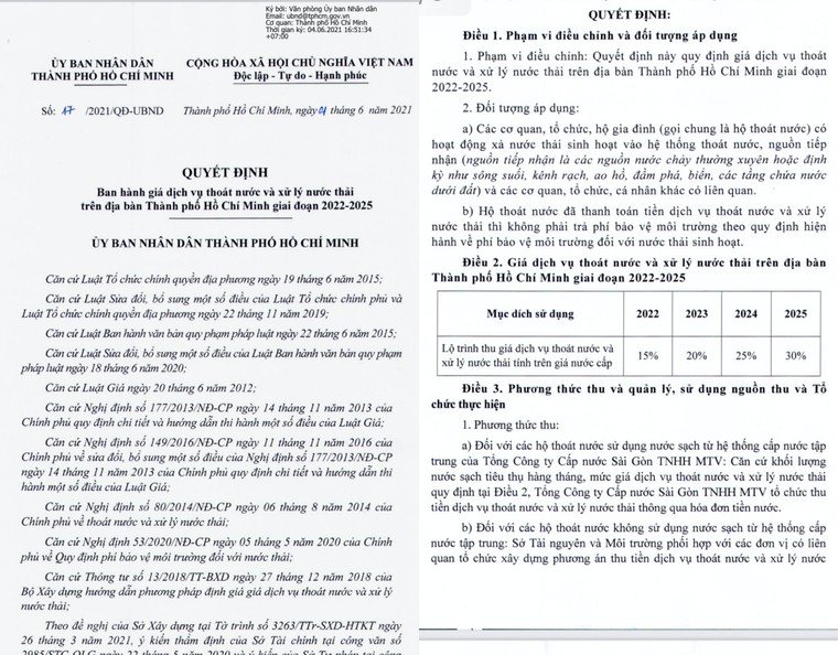 TP.HCM thu phí nước thải 25% - Bài 2: Gần 60% nước thải sinh hoạt chưa được xử lý ảnh 5