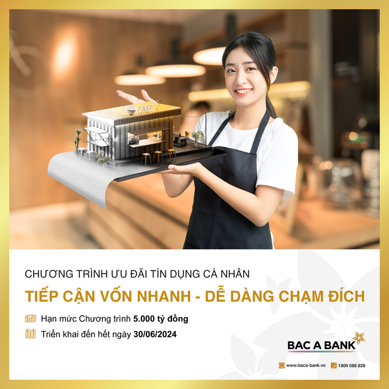 Bac A Bank dành 5.000 tỷ đồng cho khách hàng cá nhân vay bổ sung vốn kinh doanh ảnh 1