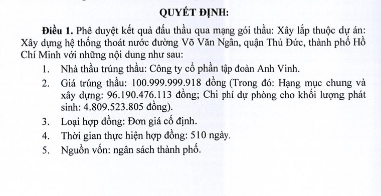 Tập đoàn Anh Vinh - Nhà thầu ì ạch - Bài 2: Thoát nước cũng chậm, làm đường cũng chậm! ảnh 2