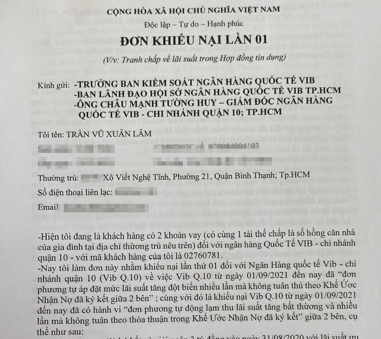 VIB bị tố làm giả hồ sơ vay? ảnh 5