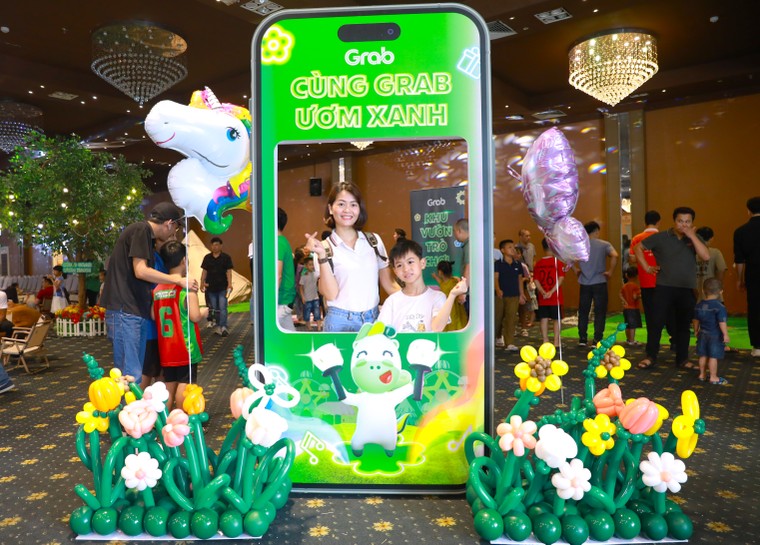 “Cùng Grab ươm xanh 2024” tri ân đối tác và gia đình nhân dịp Quốc tế Thiếu nhi ảnh 1