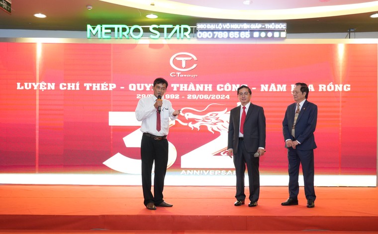 Lễ kỷ niệm 32 năm thành lập của Tập đoàn CT Group ảnh 1