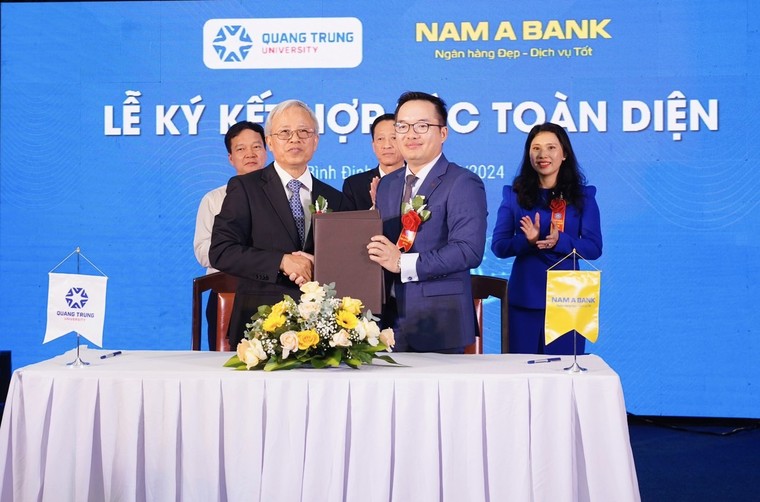 Nam A Bank đồng hành kiến tạo nền giáo dục trọng trách ảnh 1