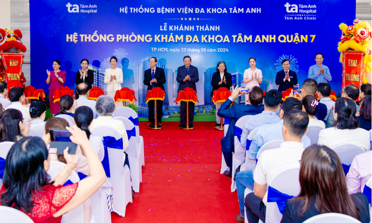 Khai trương phòng khám Đa khoa Tâm Anh Quận 7 chuyên sâu, công nghệ cao ảnh 1