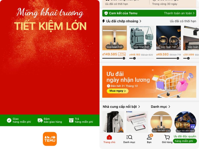 Cận cảnh TEMU – Bài 1: Hàng giá rẻ càn quét bằng miếng mồi thơm “30% hoa hồng” ảnh 3