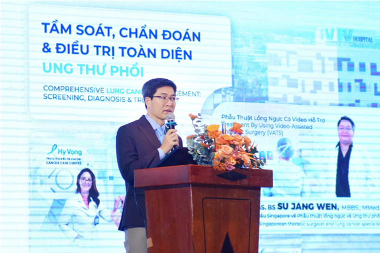 TP.HCM: Các bác sĩ chia sẻ nhiều tiến bộ trong điều trị ung thư phổi ảnh 1