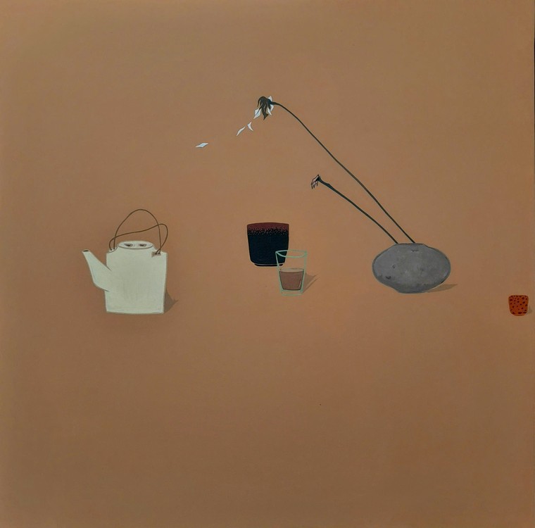 Nguyễn Ngọc Liêm ghi chép lại cái đẹp của ngọn cỏ bằng tranh vẽ ảnh 1