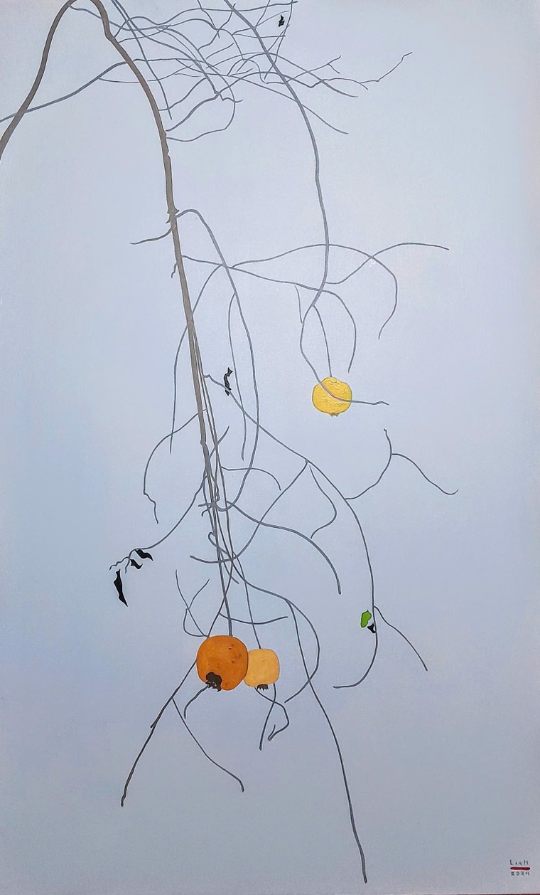 Nguyễn Ngọc Liêm ghi chép lại cái đẹp của ngọn cỏ bằng tranh vẽ ảnh 3